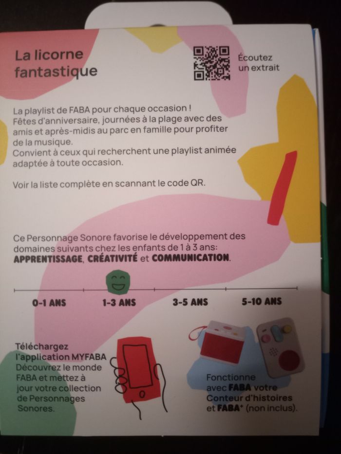 Figurine faba licorne fantastique - photo numéro 2