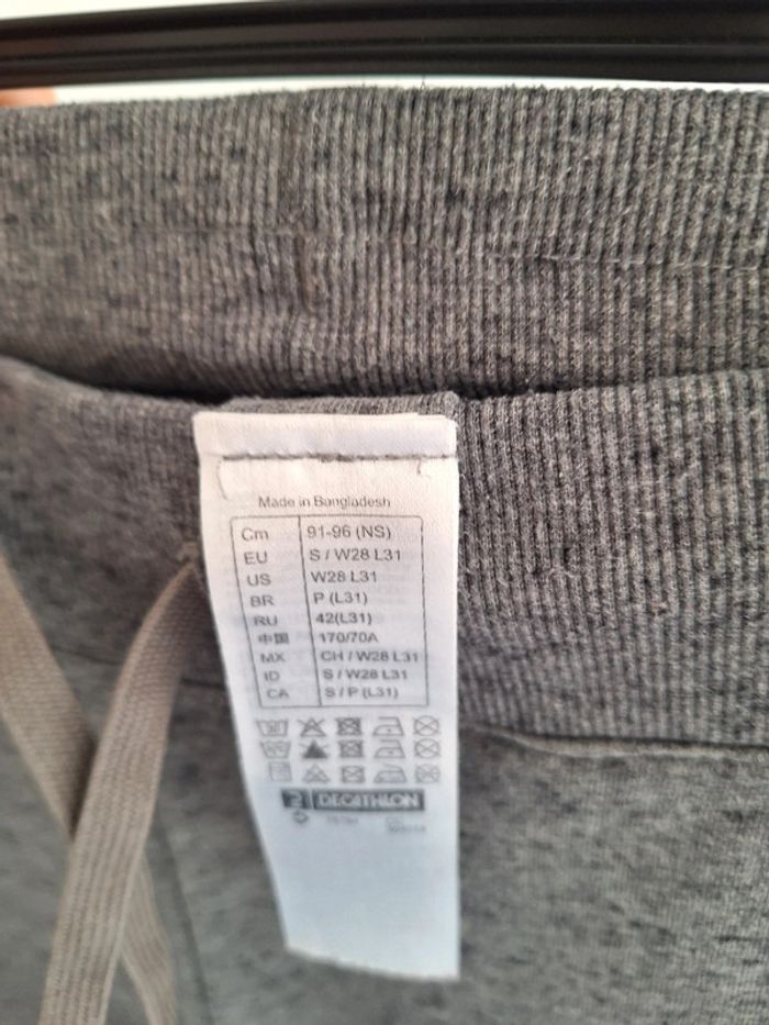 Pantalon jogging gris femme S décathlon - photo numéro 3