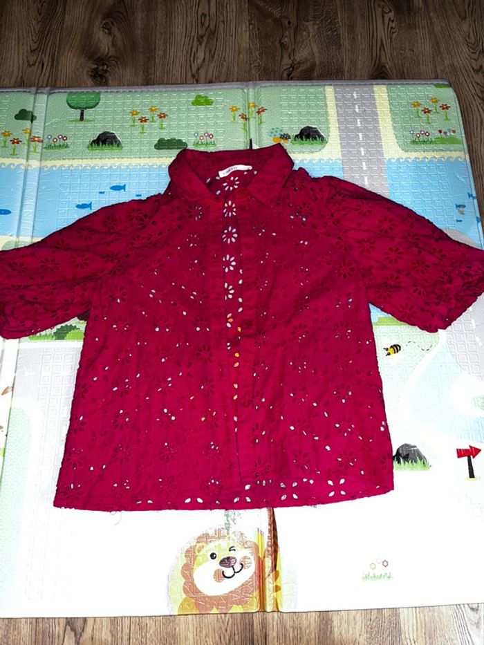 Blouse rose lovie & co M - photo numéro 2