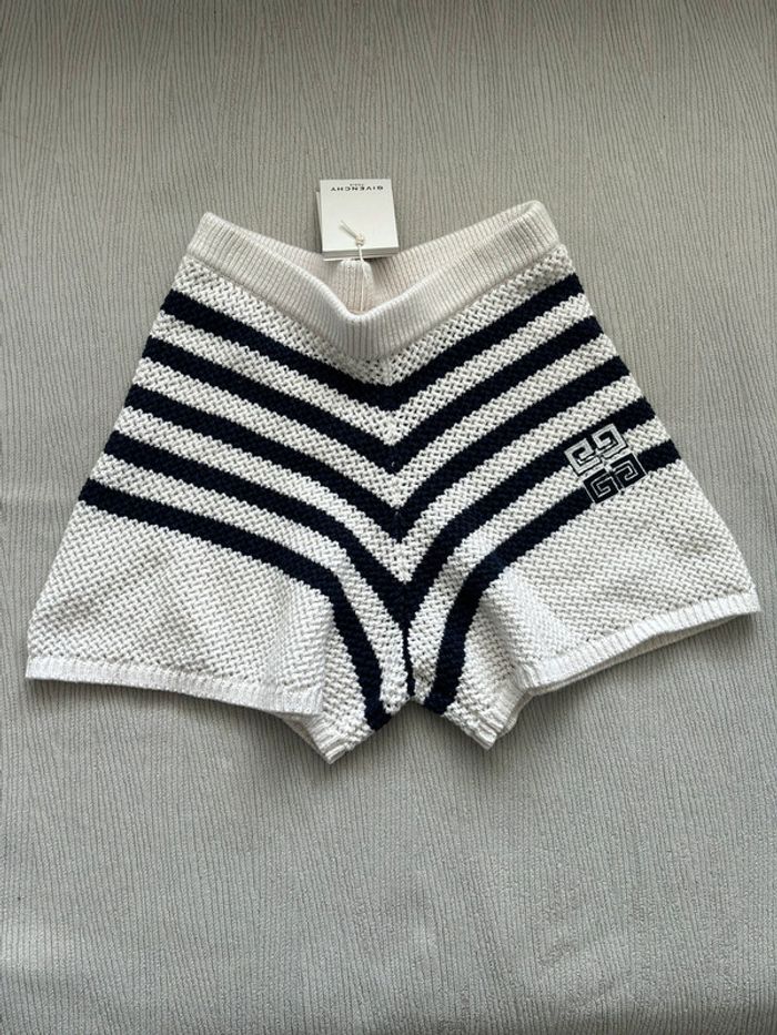 Short en tricot à rayures pour fille 8 ans Givenchy Collection 2025