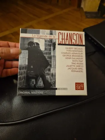 coffret de 10 CD - la légende de la chanson