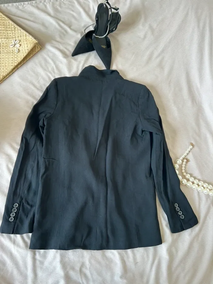 Blazer, Zara, noir taille M - photo numéro 5