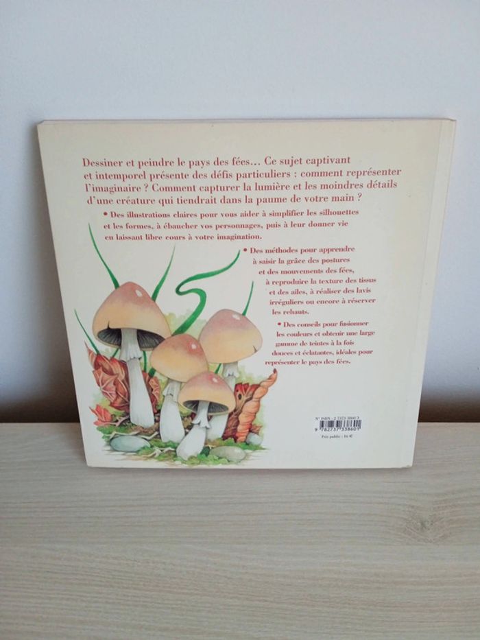Livre dessiner et peindre le pays des fées - photo numéro 2