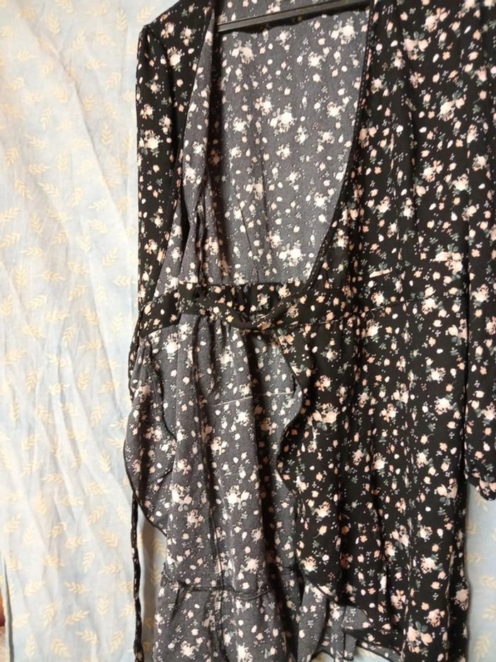 Petite robe ceinture fleuri - photo numéro 3