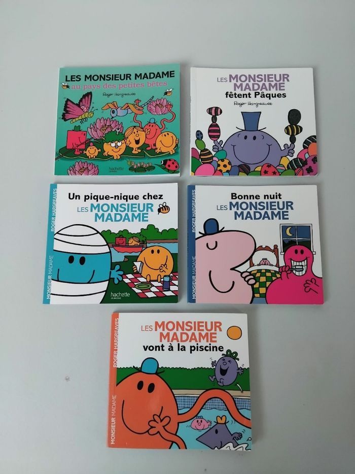 Monsieur Madame Lot 10 Livres M. Mme 📚 - photo numéro 4