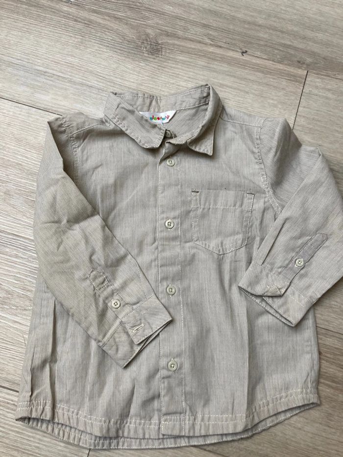 Lot jean chemise 24 mois - photo numéro 6