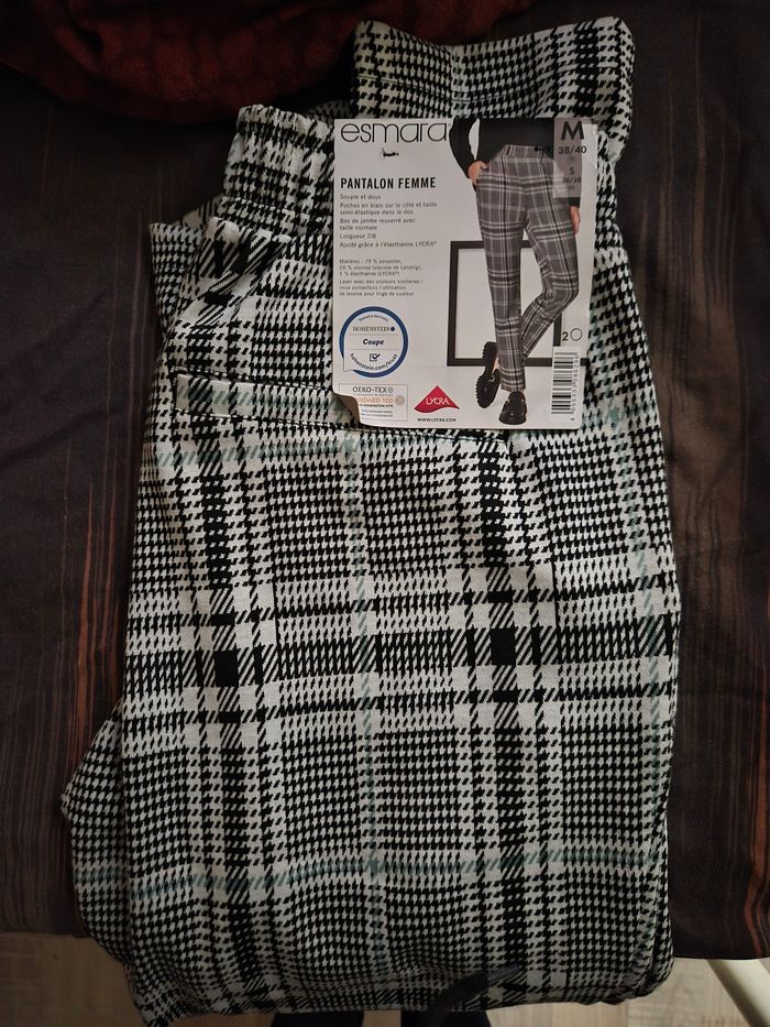 Pantalon carreaux