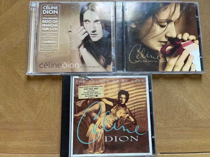 CD Céline Dion - Lot de 3 CD