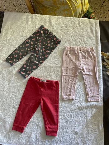 T12mois lot 3 leggings