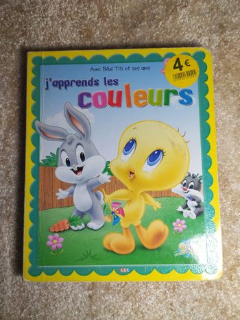 Livre j'apprends les couleurs