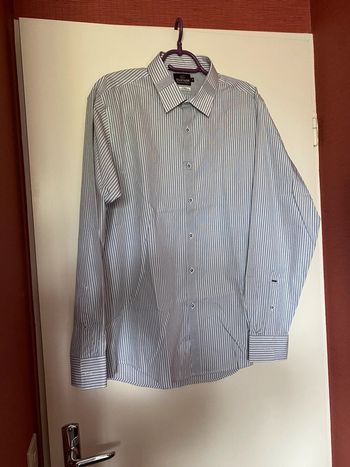 Chemise ollygan à rayures