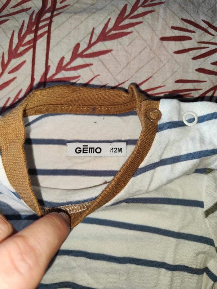 Tee shirt ml rayé - photo numéro 2