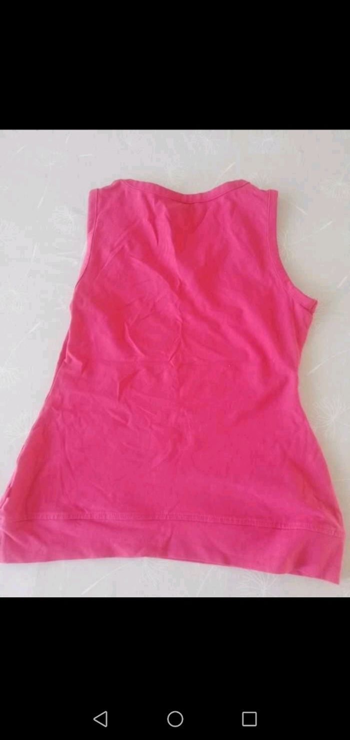 Débardeur rose 10 ans - photo numéro 2