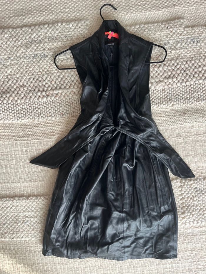 Robe cuir Manoush - photo numéro 10