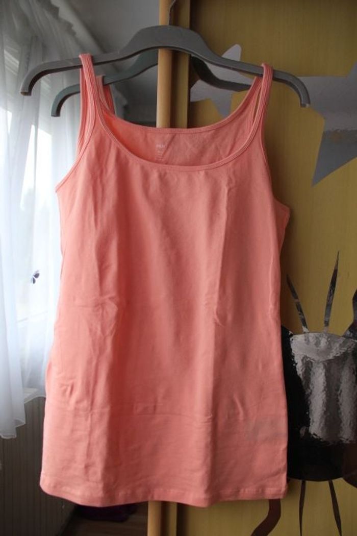 Débardeur Saumon/corail