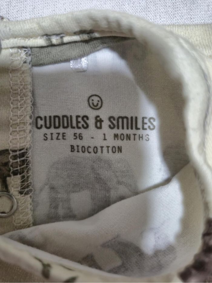 👶 T-shirt manches longues Cuddles & Smiles - - 56/1 mois - photo numéro 3