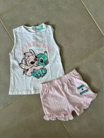 Ensemble short stitch et angel 23M