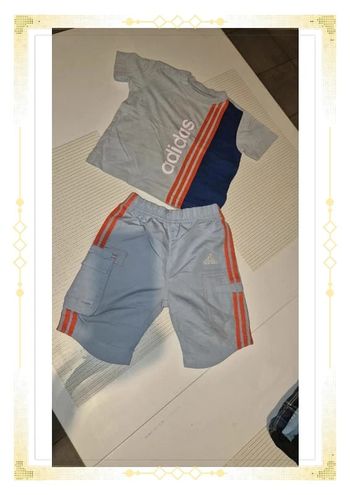 Ensemble shorte adidas 18mois