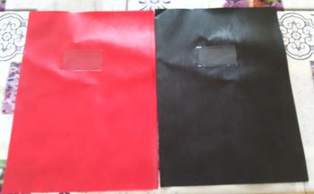 Lot de 2 protège cahier