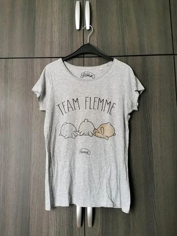 T-shirt Team flemme