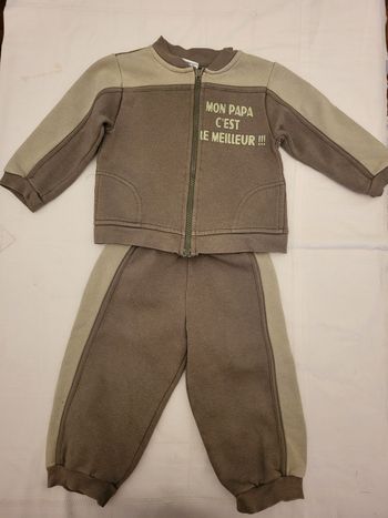 1 survêtement garçon 2 ans 