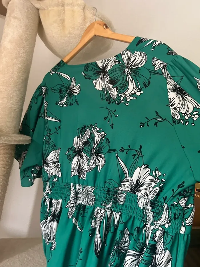 Robe longue Blancheporte fleurie - photo numéro 7