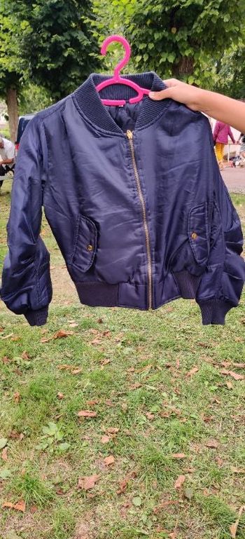Bombers veste bleu 10 ans