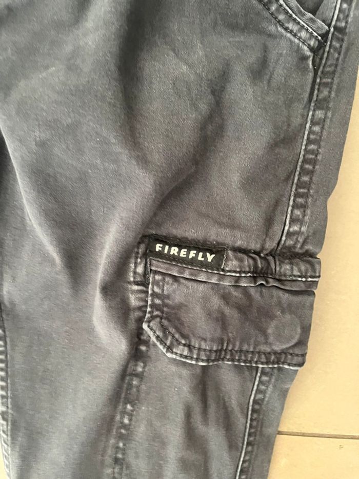 Pantalon cargo noir firefly garçon 12 ans - photo numéro 2