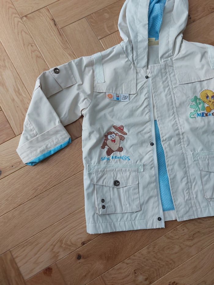 Veste fine imperméable Neuf Looney Tunes - photo numéro 3