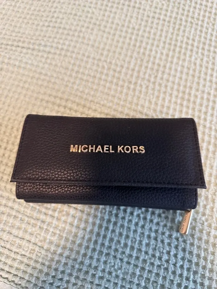 Portefeuille noir pour femme