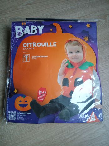 Déguisement citrouille
