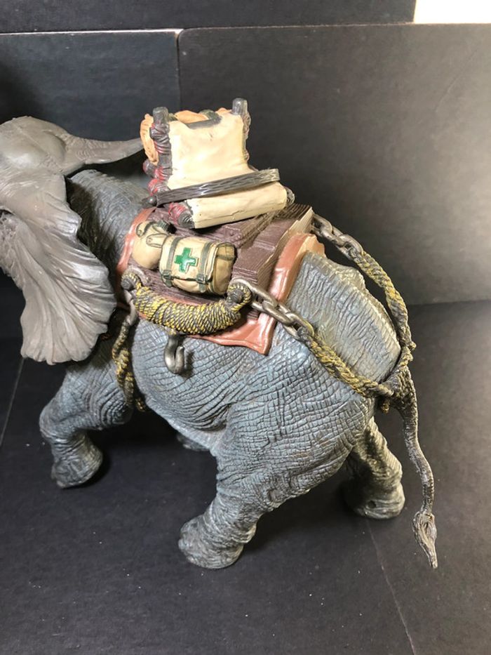 Grande figurine jouet action figure éléphant électronique animaux chap mei animal planet wild - photo numéro 6