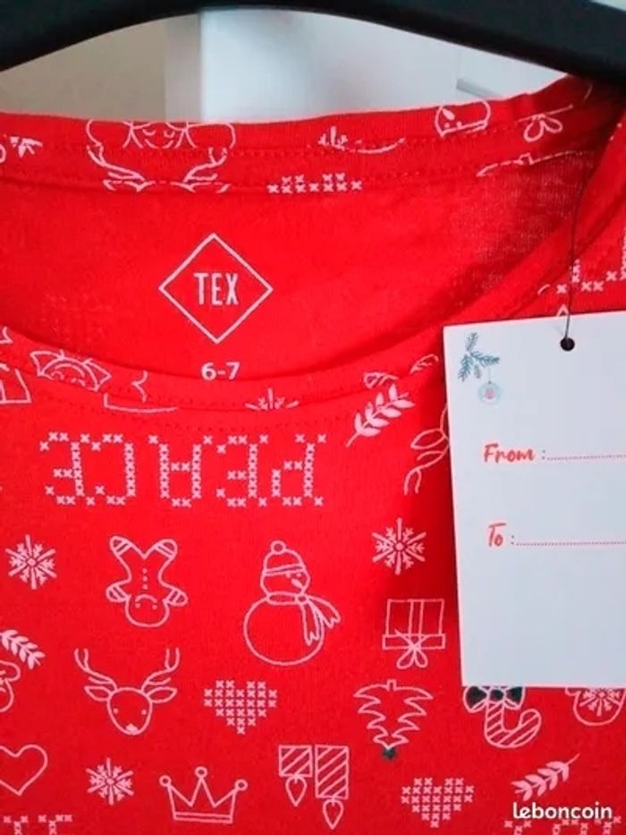 Robe de Noël fille 6-7ans Neuve - photo numéro 2
