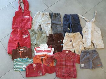 Lot vêtements garçon 1 an