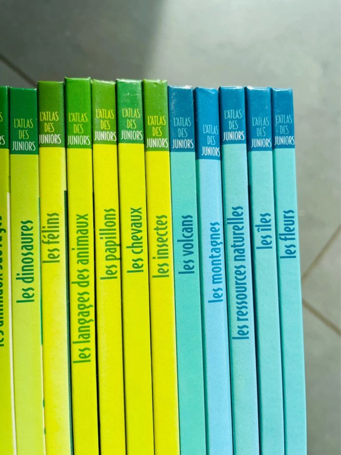 Lot livres collection l’atlas des juniors - photo numéro 4