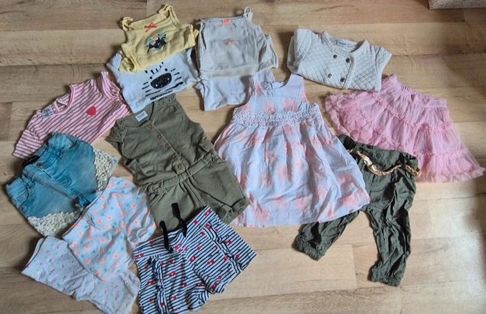 Lot 12 mois filles Été