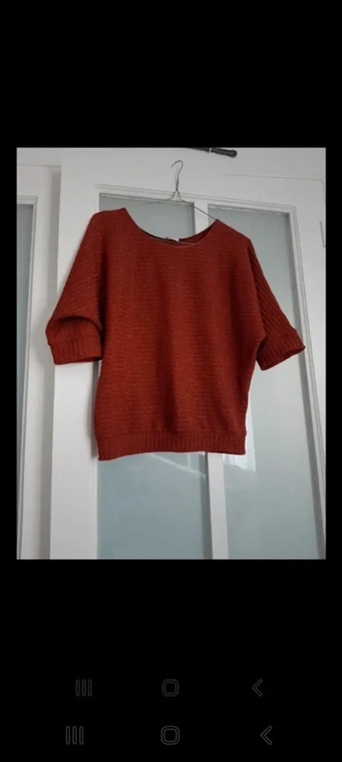 Pull rouille 40
