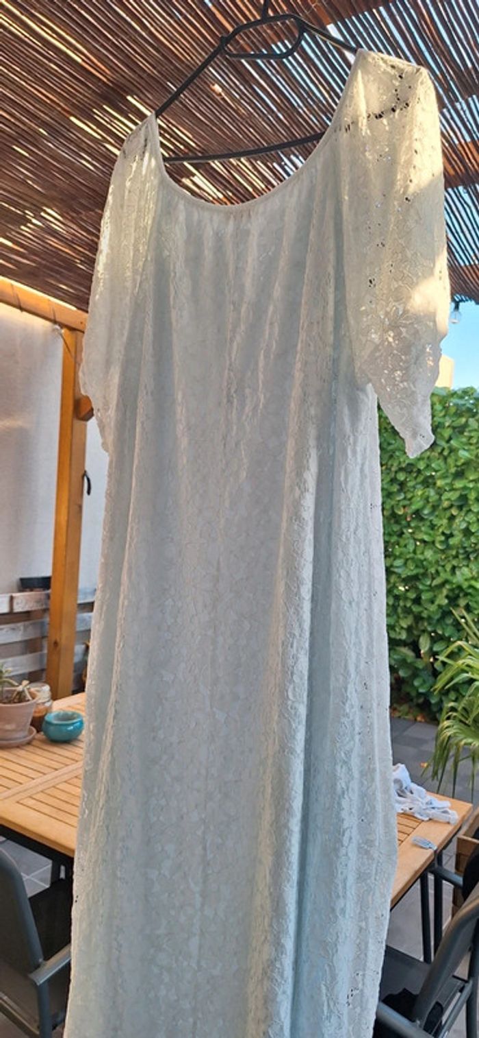 Robe longue blanche Doublée TU - photo numéro 7