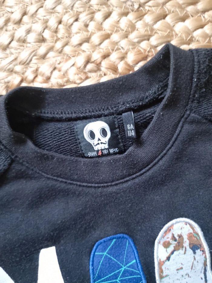 Sweat noir ikks 6 ans - photo numéro 2