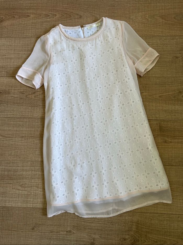 Robe beige à manches courtes See U Soon taille 0 jamais portée - photo numéro 7