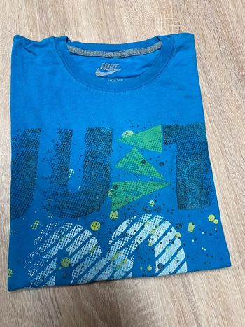 T shirt bleu nike