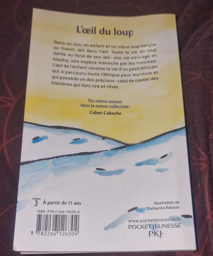 Livre L'œil du loup - photo numéro 2