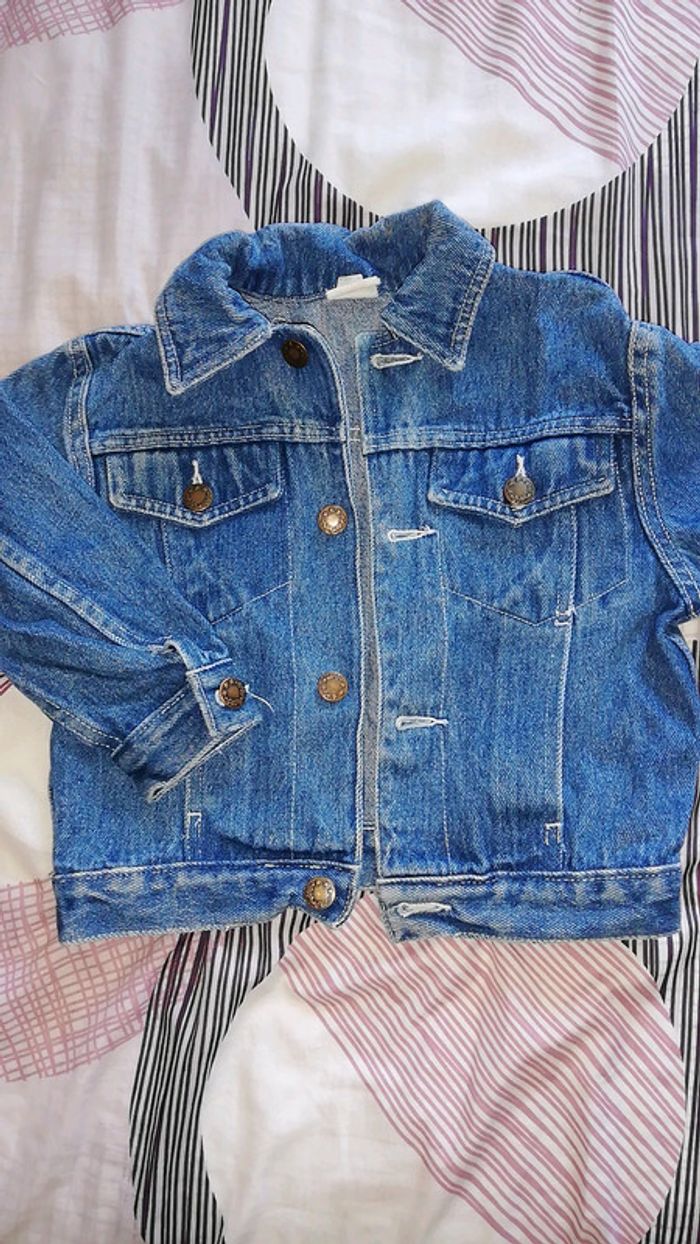Veste jeans 4 ans - photo numéro 2