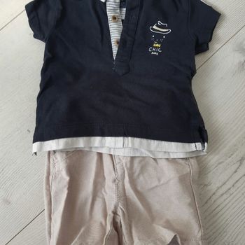 Ensemble short + T-shirt