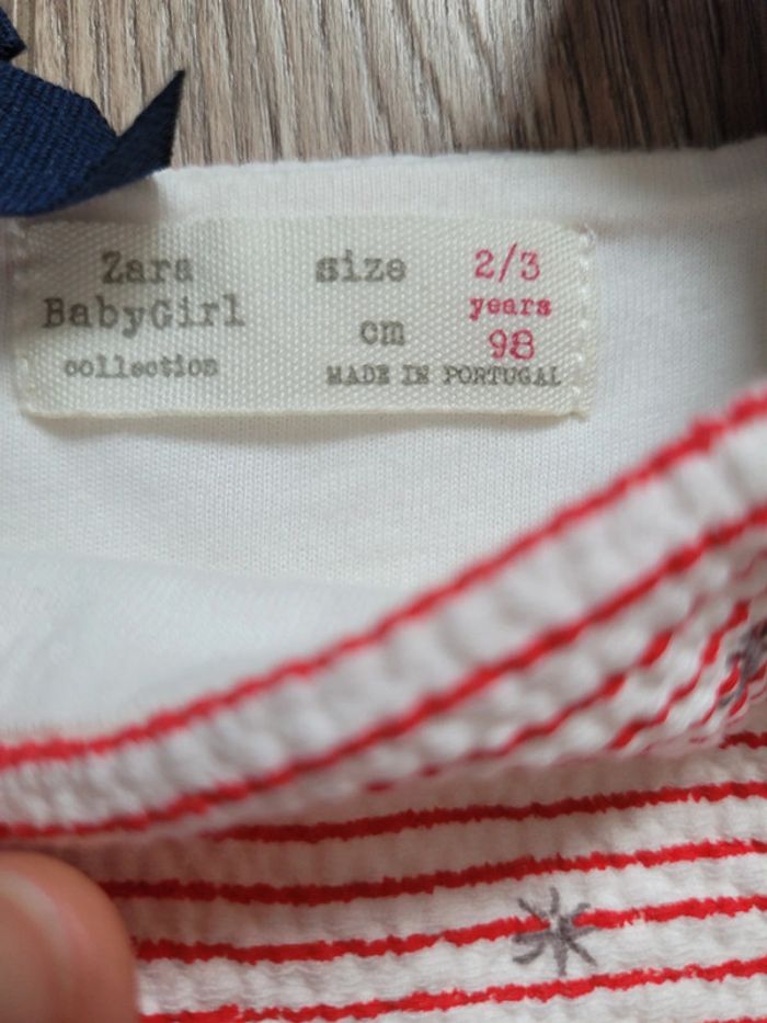 Robe rayée rouge et blanche - photo numéro 3