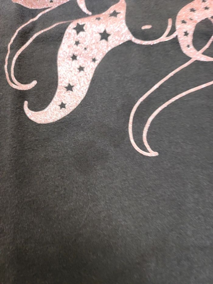 T-shirt fille 4 ans licorne - photo numéro 3