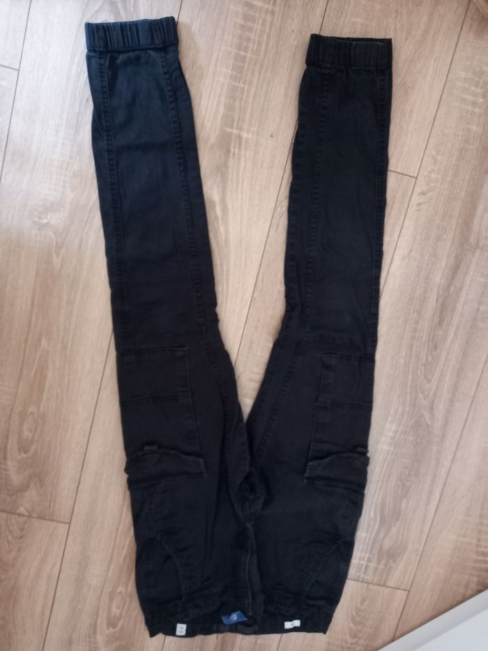 Jean slim  noir marque Jack & Jones taille 14 ans - photo numéro 2