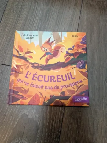 Livre McDo l'écureuil qui ne faisait pas de provisions