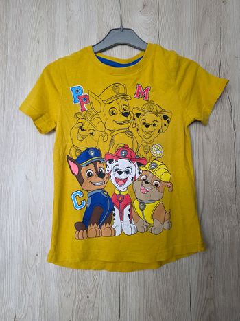 TEE-SHIRT GARÇON 👦 PAW PATROL NICKELEDEON TAILLE 6ANS