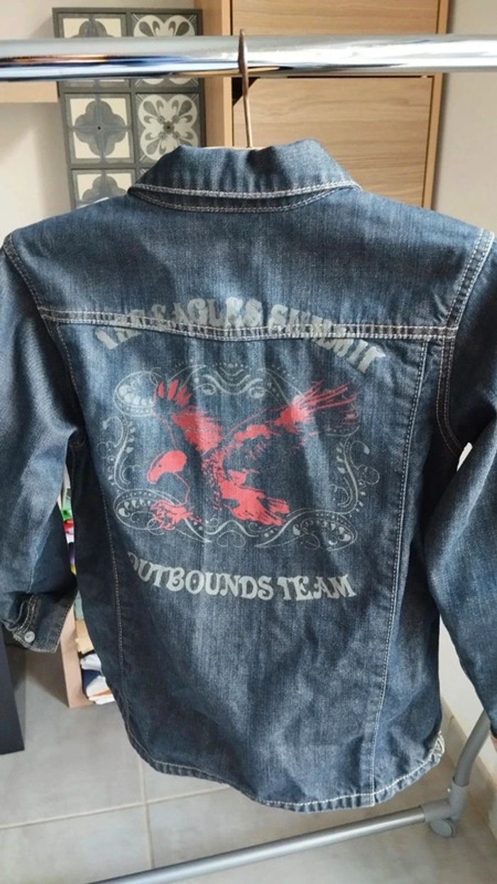 Veste en jeans taille 10 ans orchestra - photo numéro 10